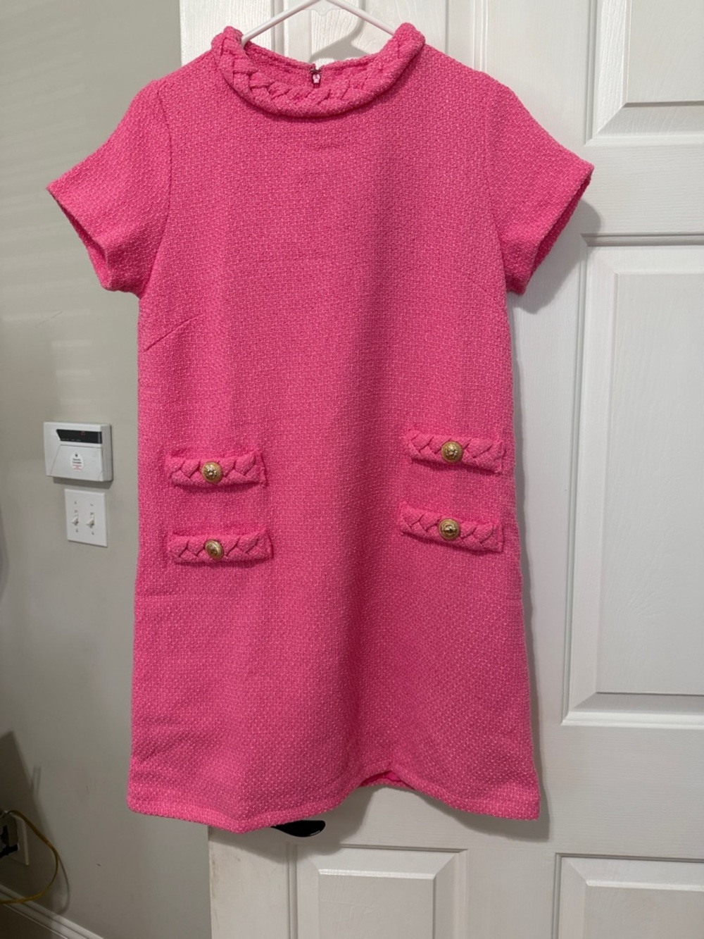 Classic Pink dress, fully lined , Worn 1x! Exc. Sm.